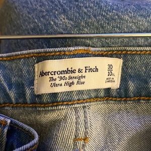 Abercrombie and Fitch Extra Long Denim Jeans